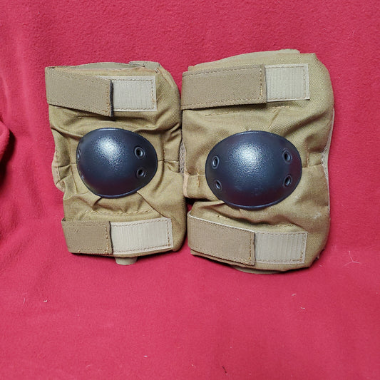 Unused New - Set of Bijan's US Army Medium Coyote Elbow Pads *USA MADE* (18A-1gp13)