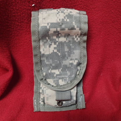 US Army UCP Double Magazing Pouch Molle II ACU Digital Good Condition (ACU-C21)