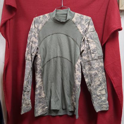 US Army Large Deployment Turtleneck Combat ACU FRAC Top Shirt  Good Condition (fb11-g230)