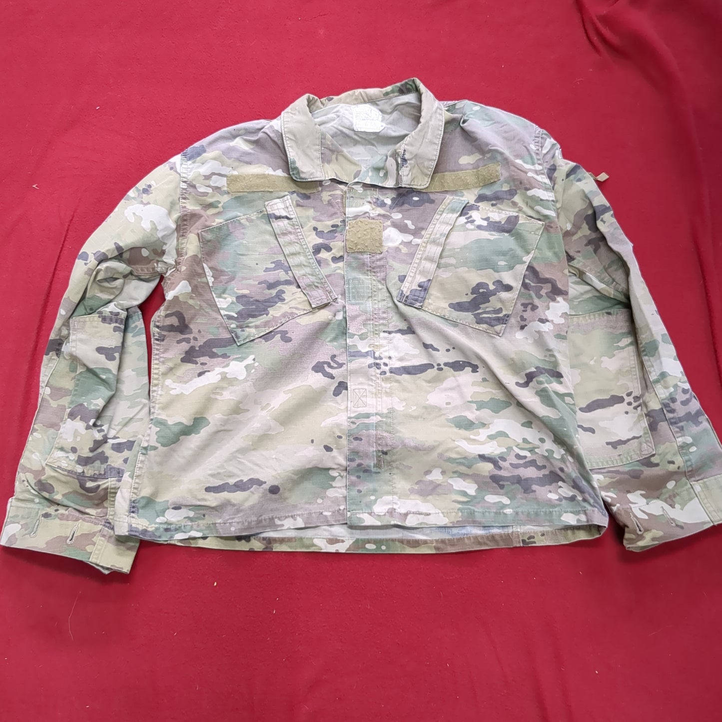 US Army MEDIUM X-SHORT Traditional OCP Uniform Top Air Force Used (ocp3- fa17-MH24)