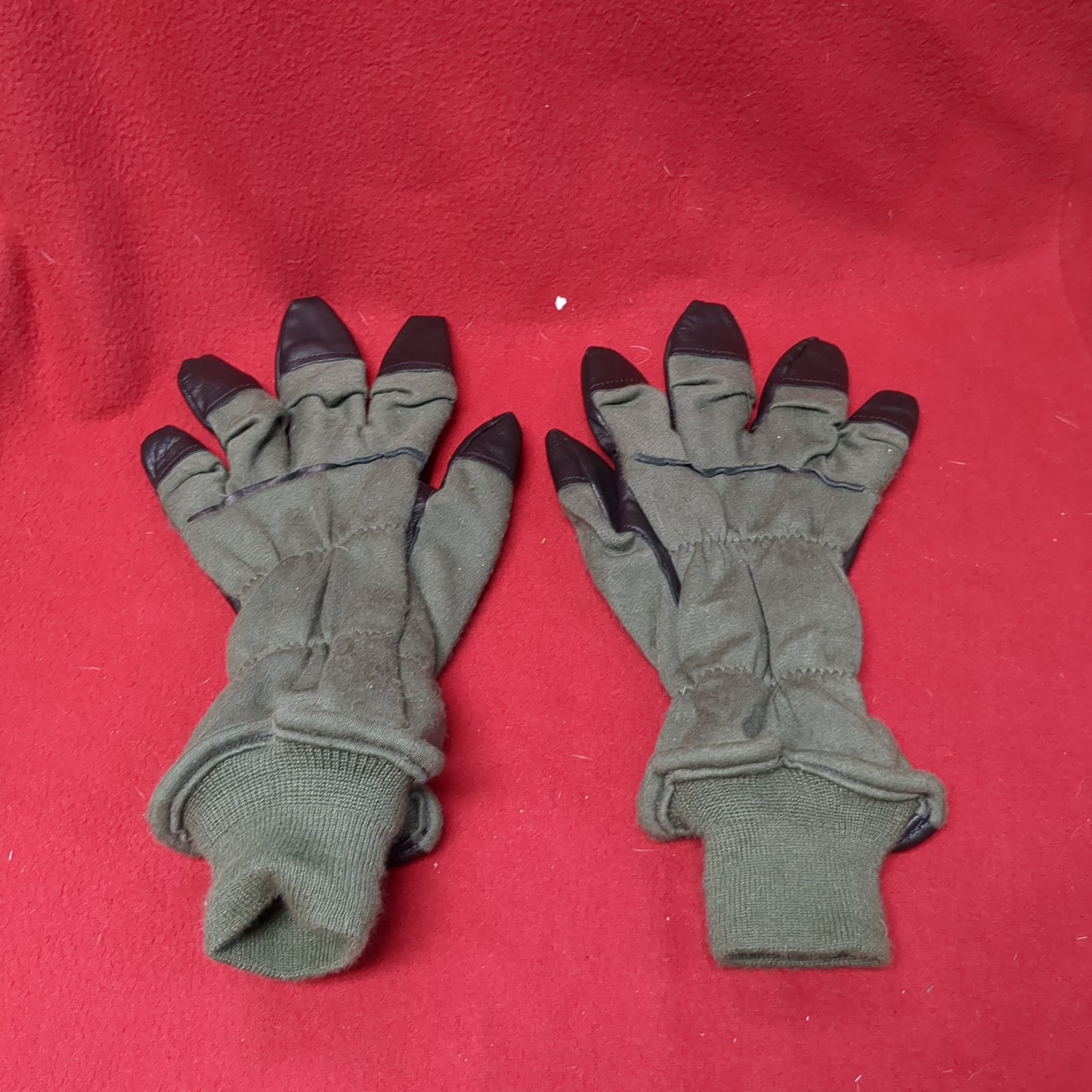 US Army Intermediate Cold Weather Flyers Gloves Size 10 (43cr- cb4-MH236)