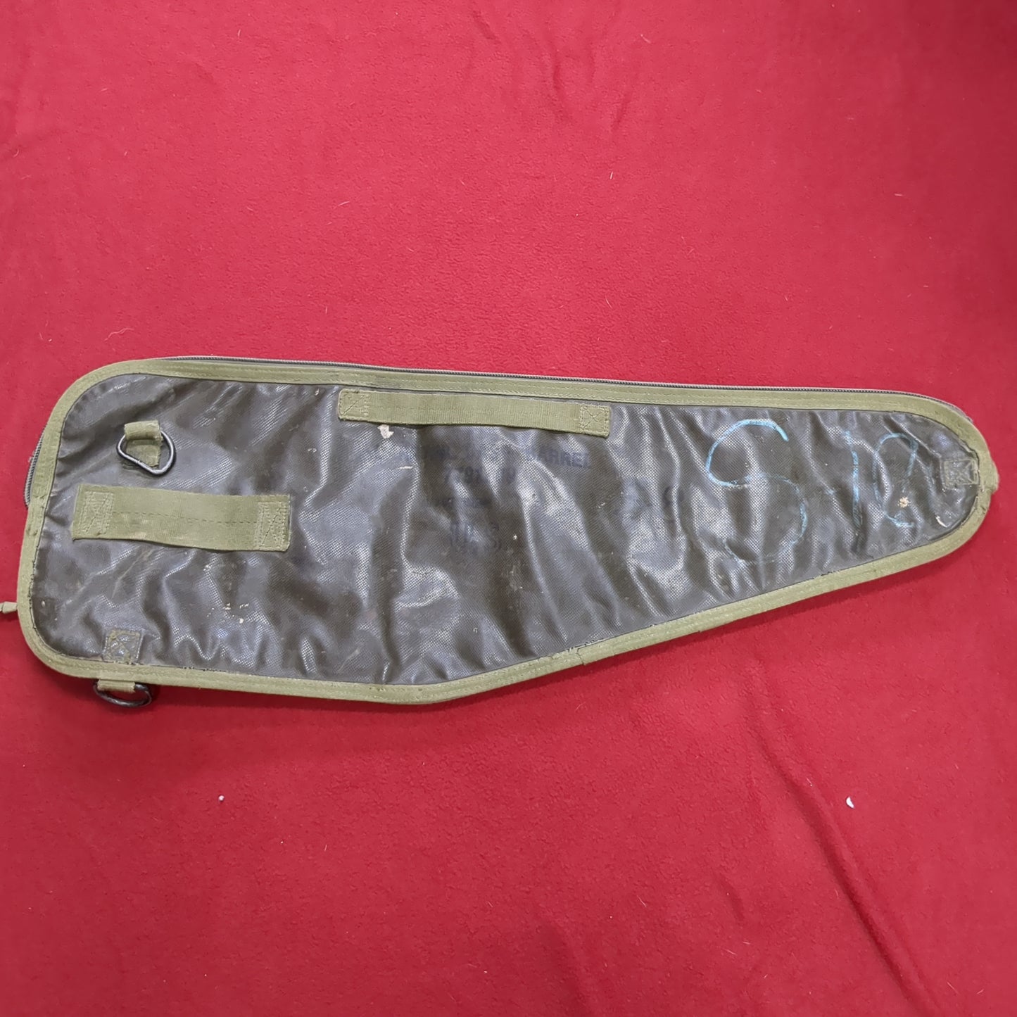 US Army Carrying Case Spare Barrel Bag Nylon Vinyl Water Resistant (gsk1-MH258)