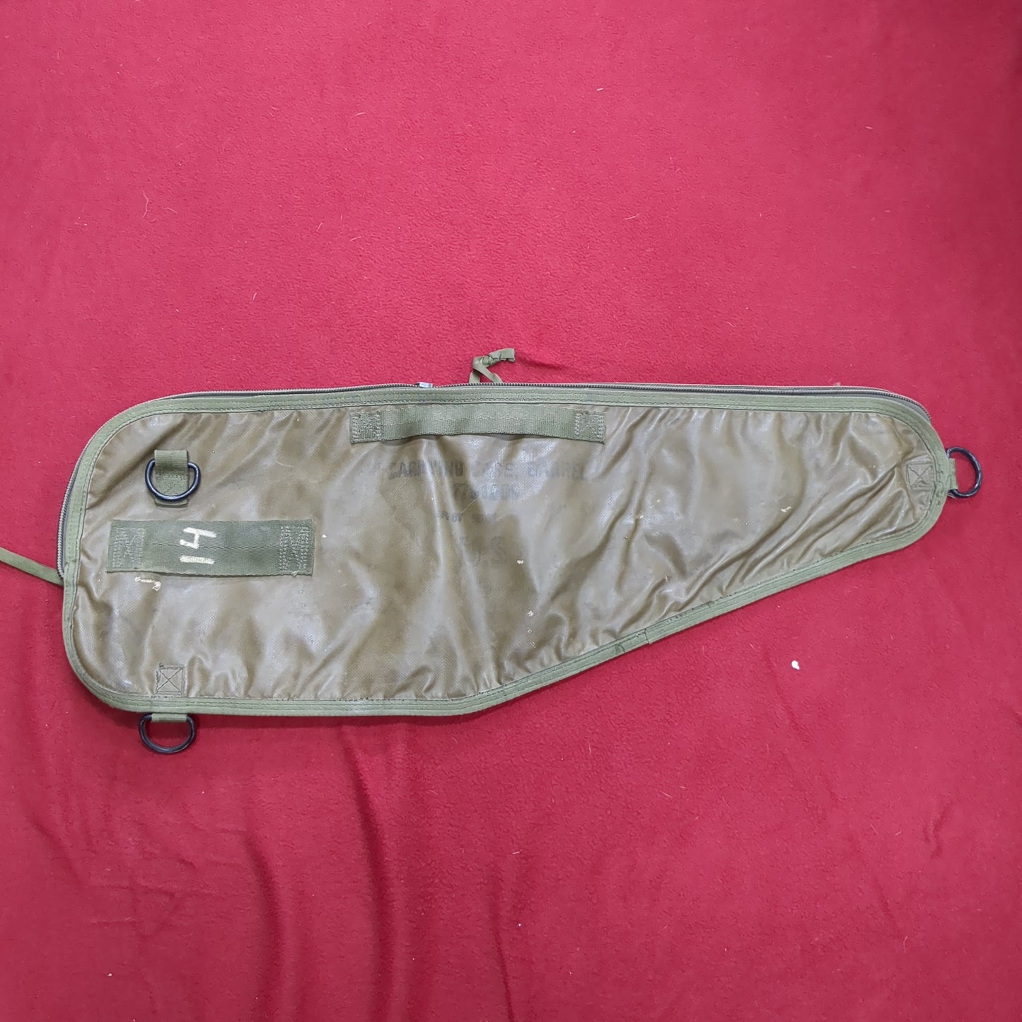 US Army Carrying Case Spare Barrel Bag Nylon Vinyl Water Resistant (gsk1-MH260)