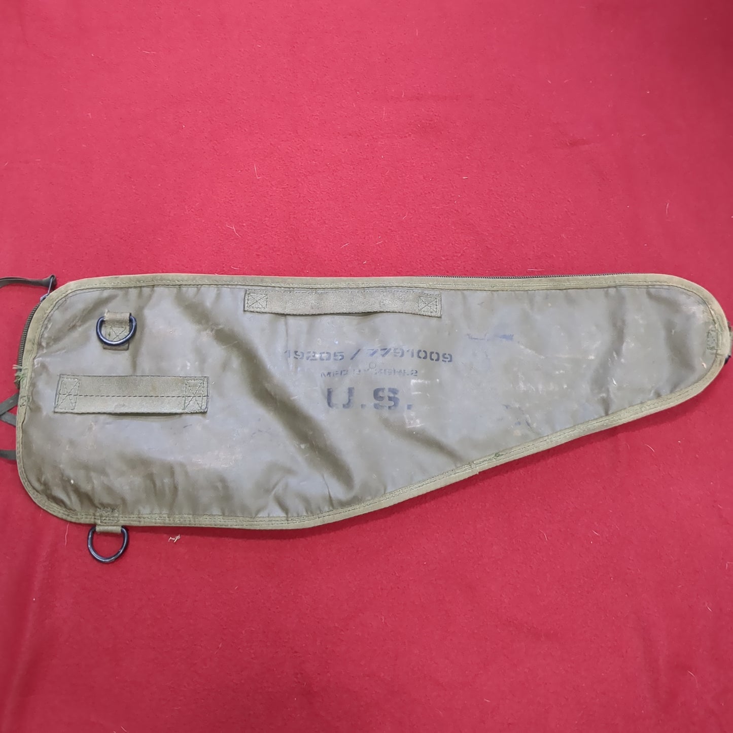 US Army Carrying Case Spare Barrel Bag Nylon Vinyl Water Resistant (gsk1-MH262)