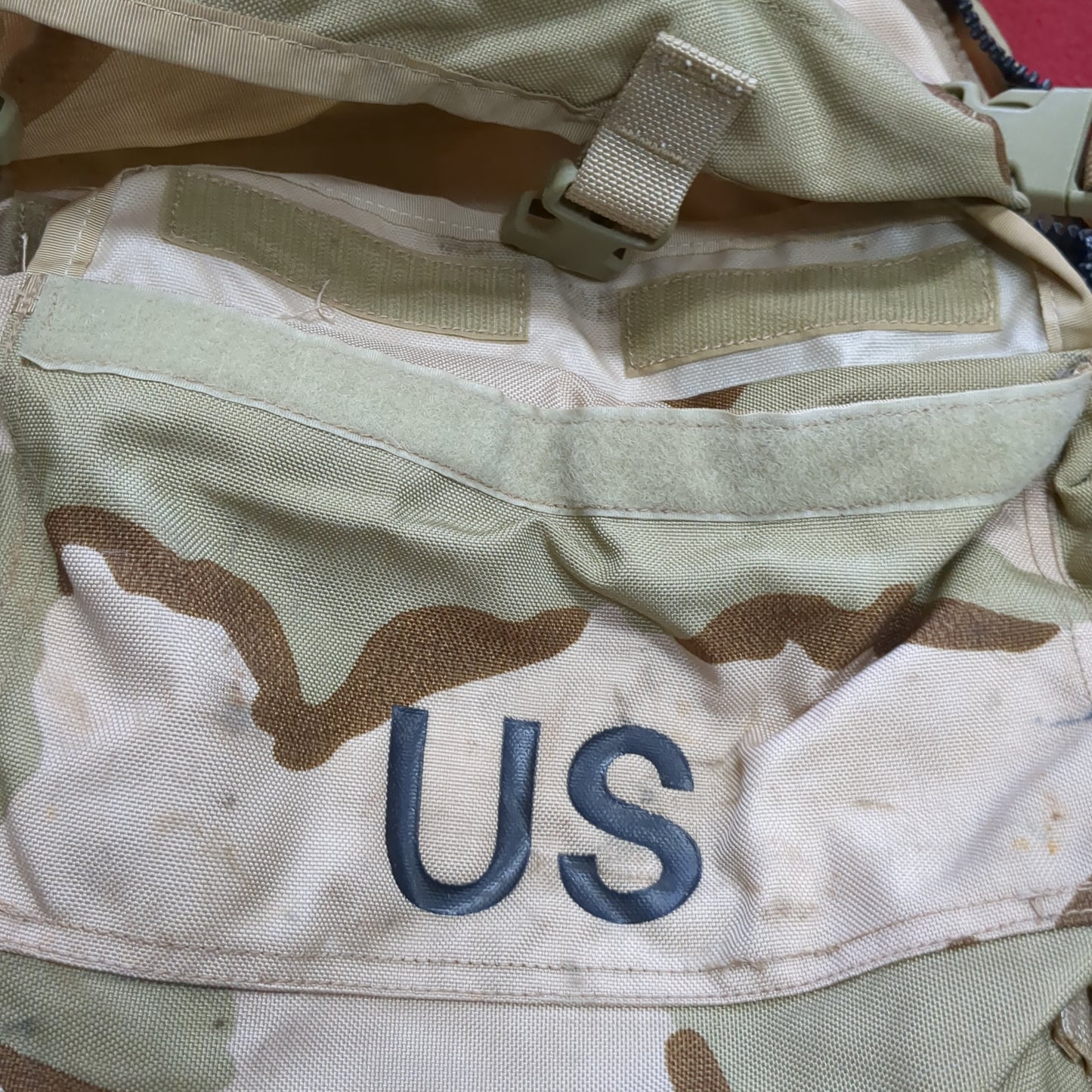 US Army Desert Camo 3 Day Assault Pack 8465-01-515-7594 Molle II (17s-- (ab08-enu158)