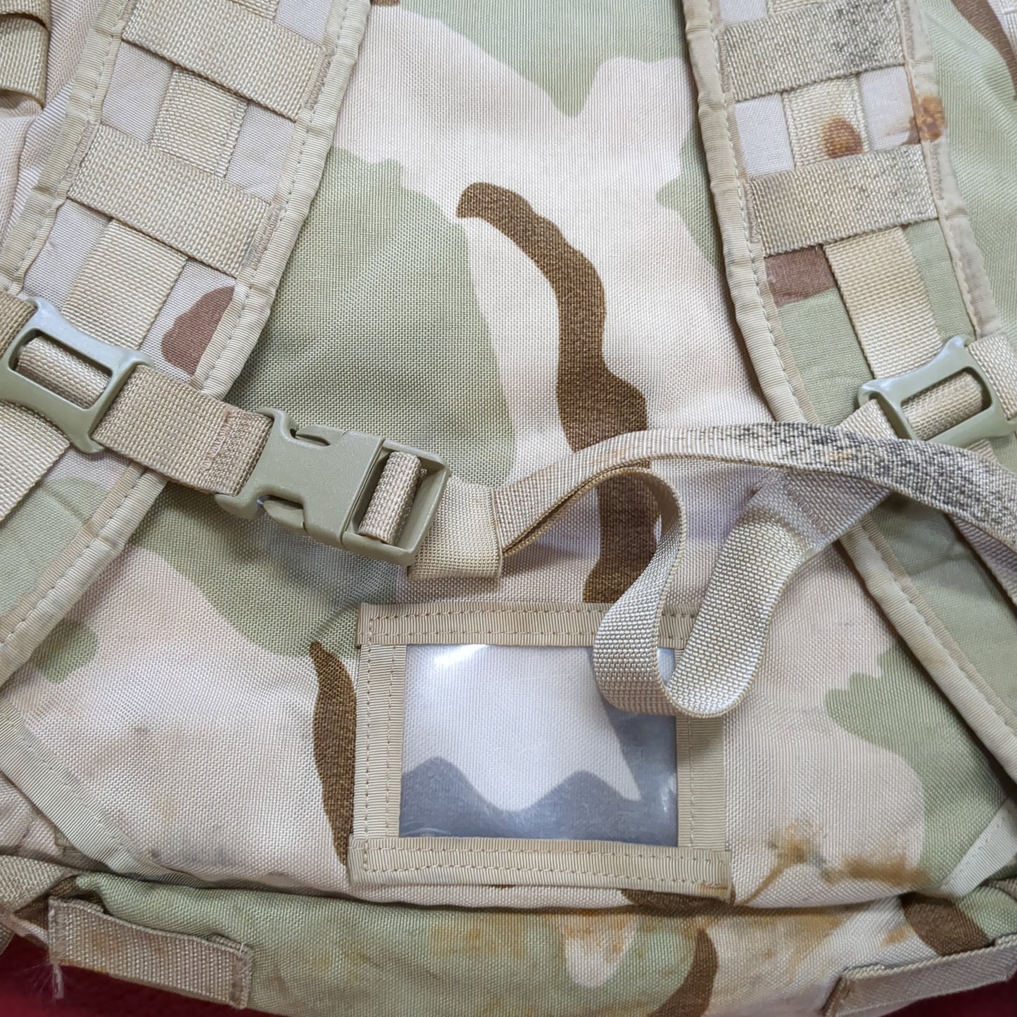 US Army Desert Camo 3 Day Assault Pack 8465-01-515-7594 Molle II (17s-- (ab08-enu158)