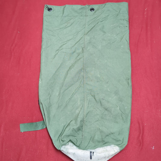 US Military Issued Locking Top Load Nylon Carrying Seabag w/ Straps (dfl38)