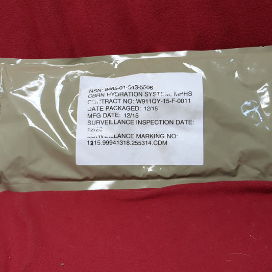 NOS US Army 100oz 3L MPHS Hydration Bladder CBRN Jlist US Army (gsk1-MH424)