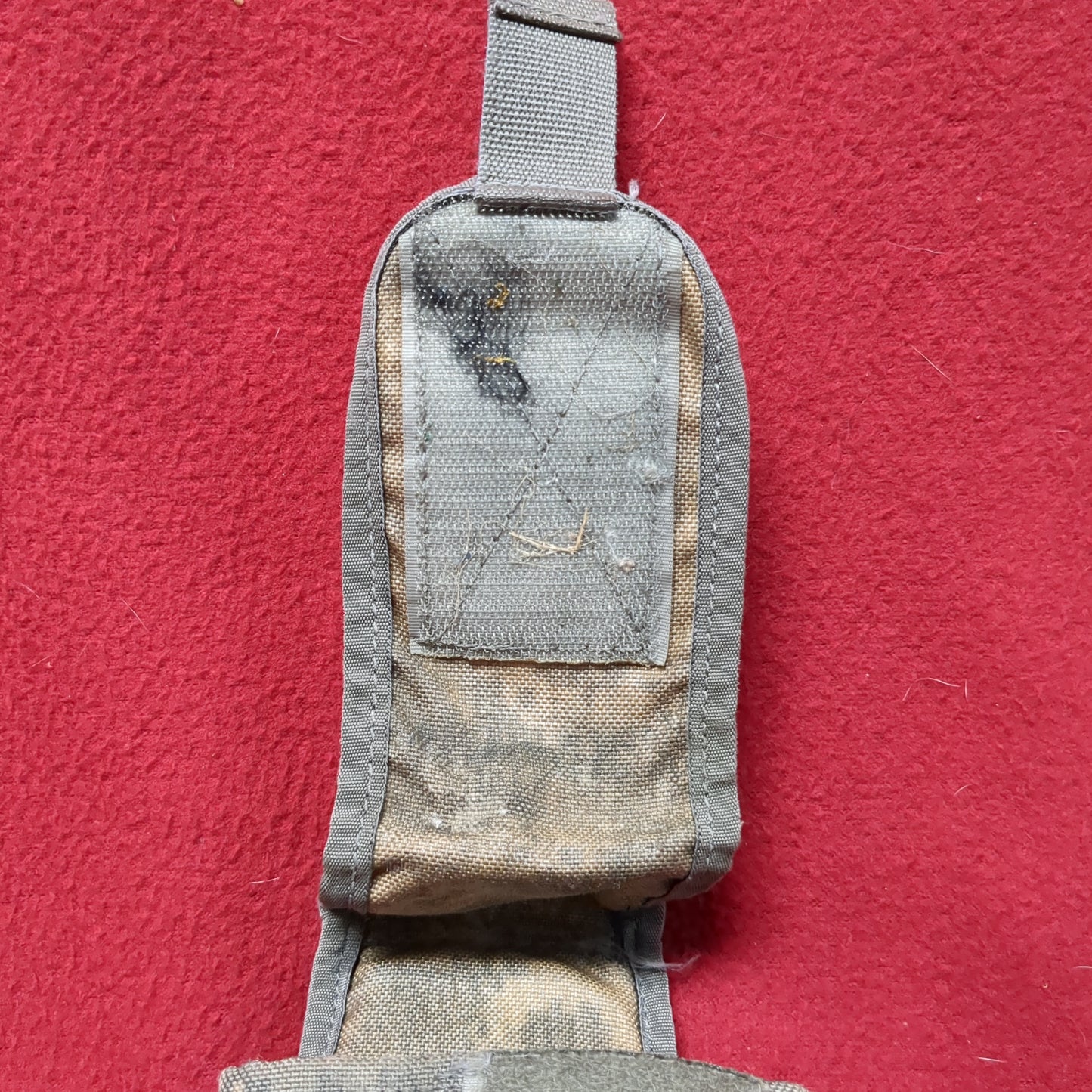 US Army Single Magazine Pouch Molle ACU UCP Good Condition (ACU-MH567)