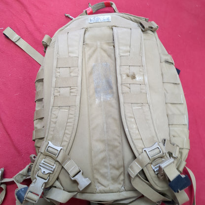 USMC Eagle Industries FILBE 3 Day Assault Pack Coyote Tan Backpack (AUG379)