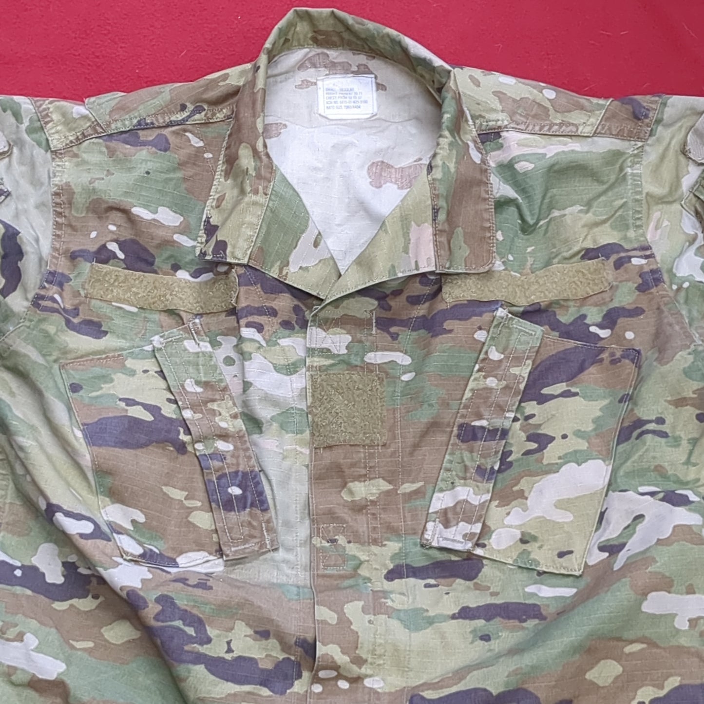 US Army SMALL REGULAR Traditional OCP Uniform Top Air Force Good Condition (ocp2- fa18-MH606)