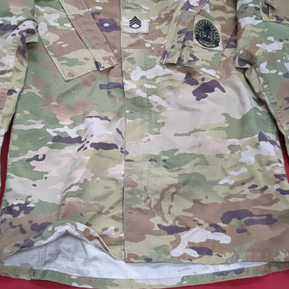 US Army SMALL REGULAR Traditional OCP Uniform Top Air Force Good Condition (ocp3- fa17-MH609)