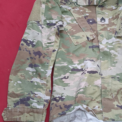 US Army SMALL REGULAR Traditional OCP Uniform Top Air Force Good Condition (ocp3- fa17-MH609)