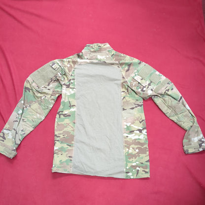 US Army Medium 1/4 Quarter Zip Type 2 Combat OCP Multicam FRAC Top Shirt (cso- fa10-MH621)