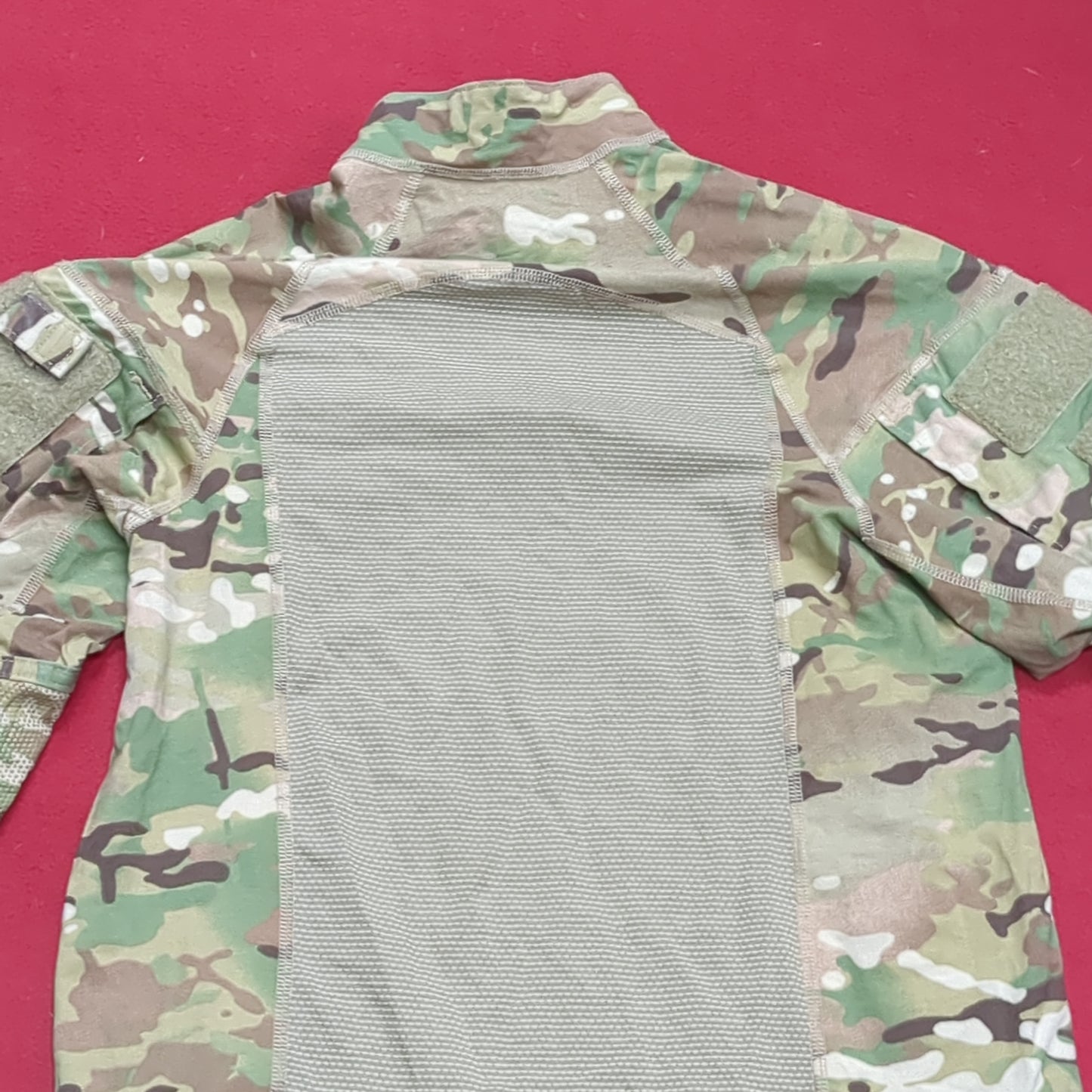 US Army Medium 1/4 Quarter Zip Type 2 Combat OCP Multicam FRAC Top Shirt (cso- fa10-MH621)