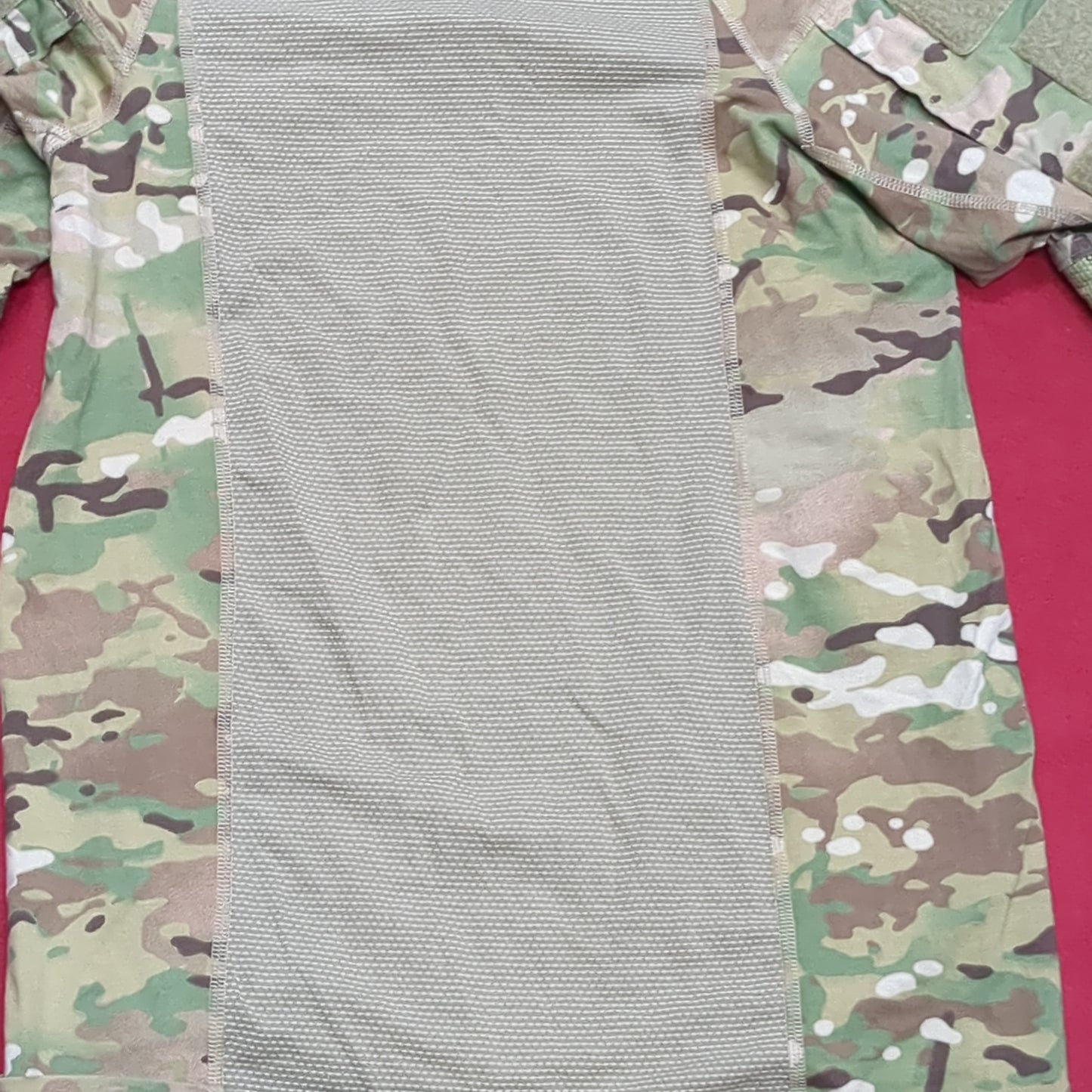 US Army Medium 1/4 Quarter Zip Type 2 Combat OCP Multicam FRAC Top Shirt (cso- fa10-MH621)