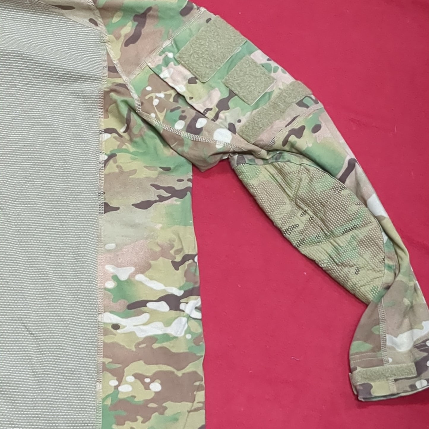 US Army Medium 1/4 Quarter Zip Type 2 Combat OCP Multicam FRAC Top Shirt (cso- fa10-MH621)