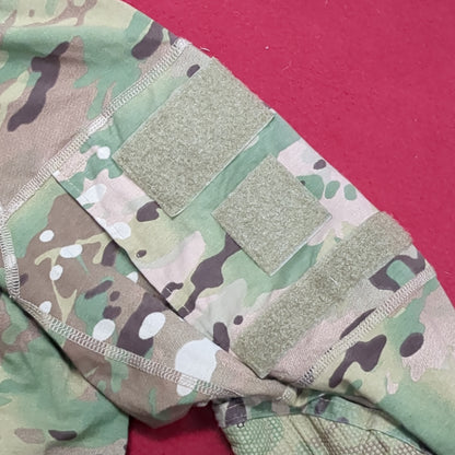 US Army Medium 1/4 Quarter Zip Type 2 Combat OCP Multicam FRAC Top Shirt (cso- fa10-MH621)