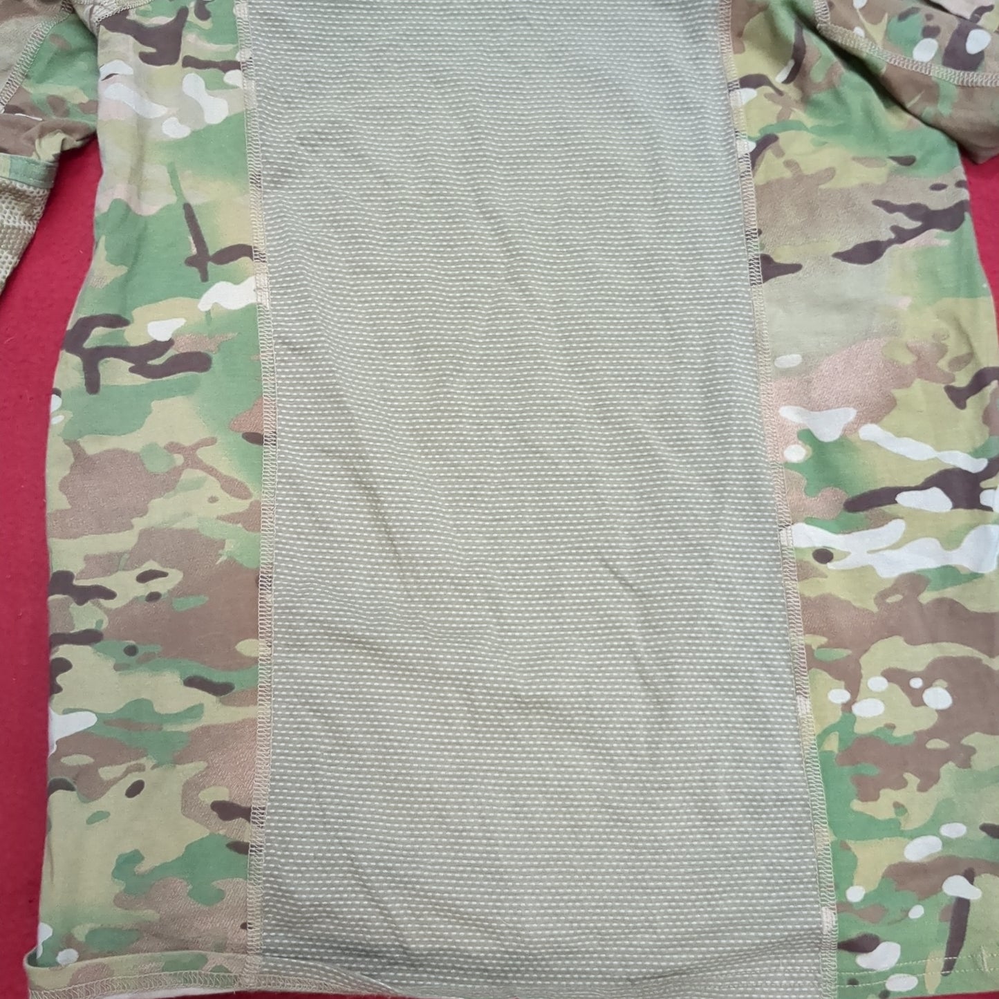 US Army Medium 1/4 Quarter Zip Type 2 Combat OCP Multicam FRAC Top Shirt (cso- fa10-MH621)