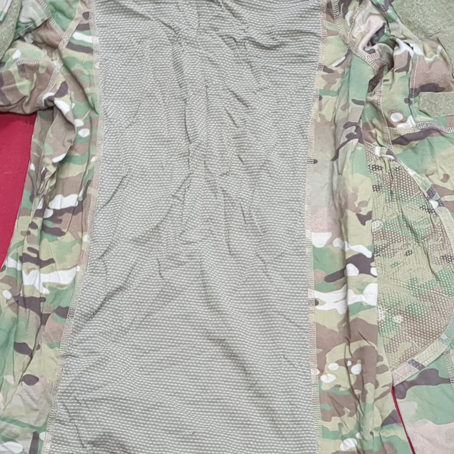 US Army Medium 1/4 Quarter Zip Type 2 Combat OCP Multicam FRAC Top Shirt (cso- fa10-MH622)