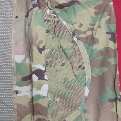 US Army Medium 1/4 Quarter Zip Type 2 Combat OCP Multicam FRAC Top Shirt (cso- fa10-MH622)