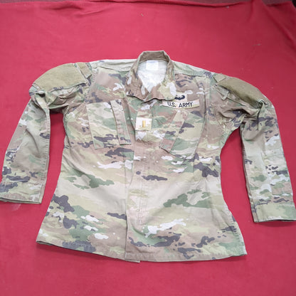 US Army SMALL REGULAR Traditional OCP Uniform Top Air Force Used (ocp4- fa16-MH633)