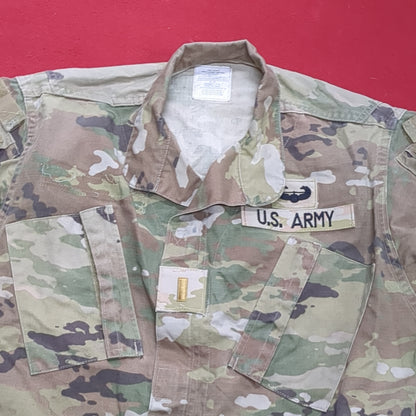 US Army SMALL REGULAR Traditional OCP Uniform Top Air Force Used (ocp4- fa16-MH633)