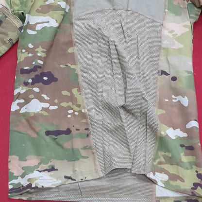 US Army Medium 1/4 Quarter Zip Type 2 Combat OCP Multicam FRAC Top Shirt (cso- fa10-MH662)