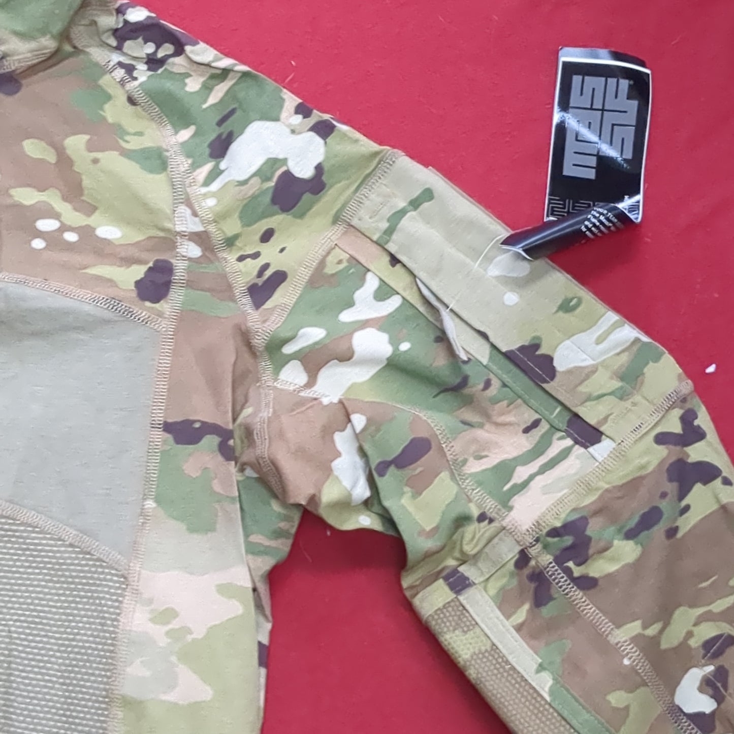 US Army Medium 1/4 Quarter Zip Type 2 Combat OCP Multicam FRAC Top Shirt (cso- fa10-MH662)