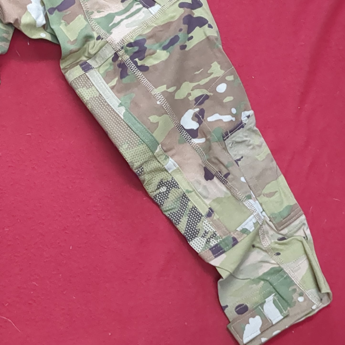 US Army Medium 1/4 Quarter Zip Type 2 Combat OCP Multicam FRAC Top Shirt (cso- fa10-MH662)