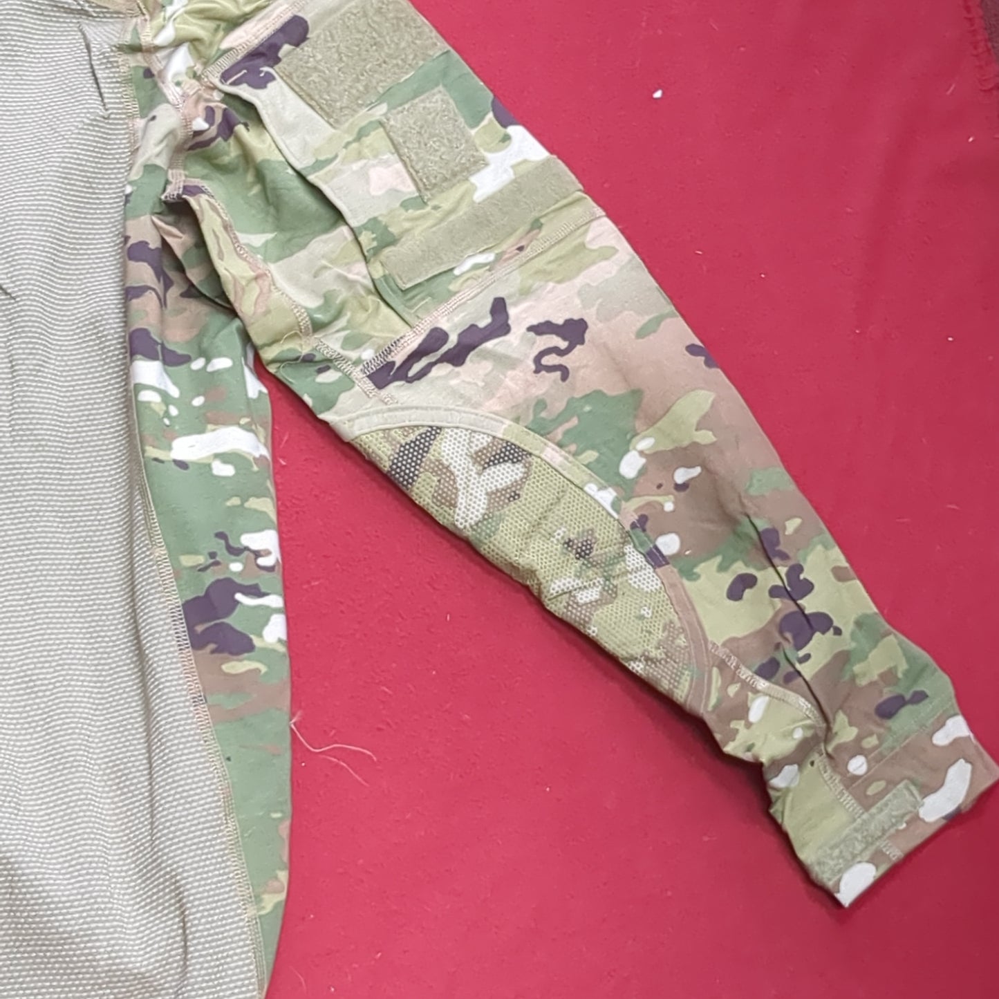 US Army Medium 1/4 Quarter Zip Type 2 Combat OCP Multicam FRAC Top Shirt (cso- fa10-MH662)