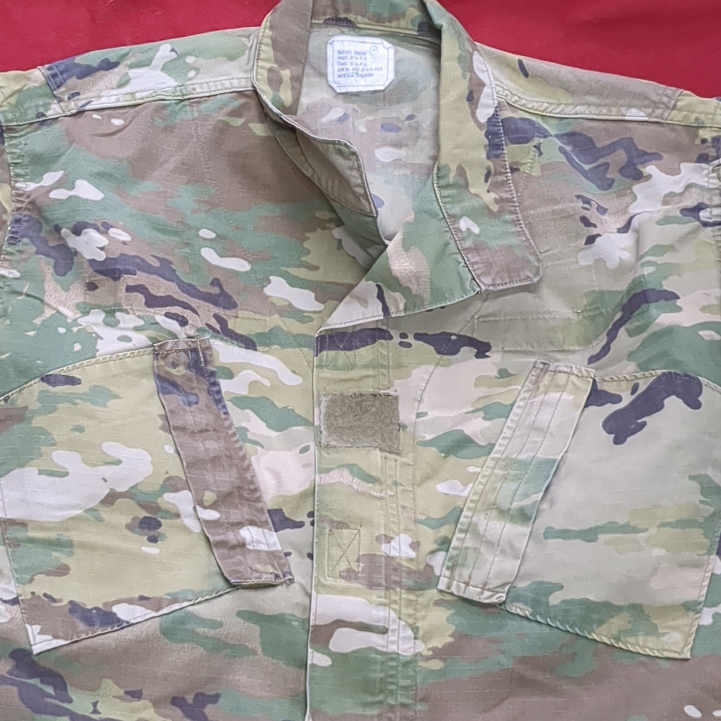 SET of US Army Medium Regular (MR)Top/Pants (MS) Traditional OCP Uniform Top Pants Air Force Used (fc07-MH667)