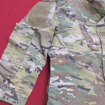 SET of US Army Medium Regular (MR)Top/Pants (MS) Traditional OCP Uniform Top Pants Air Force Used (fc07-MH667)