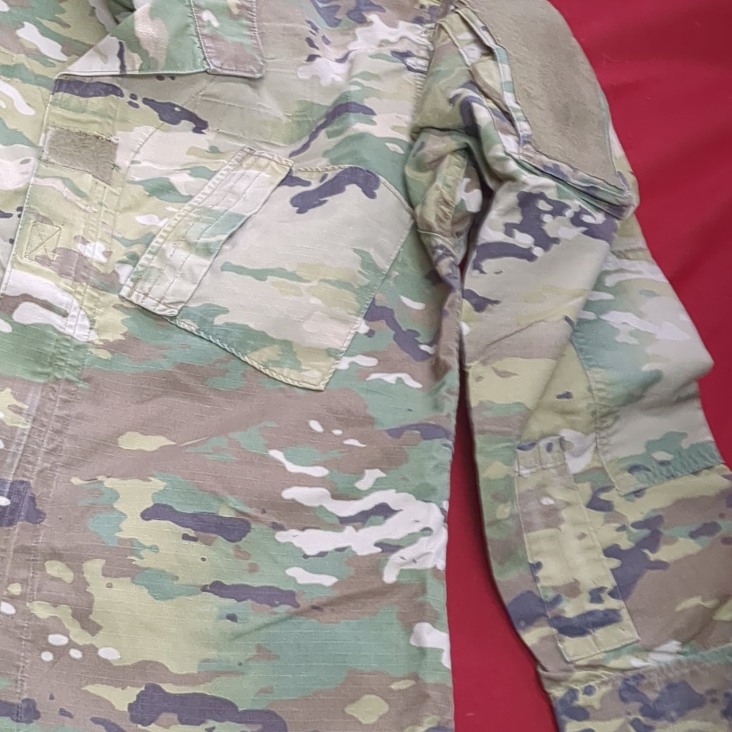 SET of US Army Medium Regular (MR)Top/Pants (MS) Traditional OCP Uniform Top Pants Air Force Used (fc07-MH667)