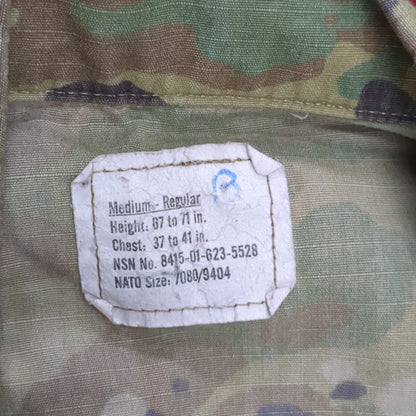 SET of US Army Medium Regular (MR)Top/Pants (MS) Traditional OCP Uniform Top Pants Air Force Used (fc07-MH667)