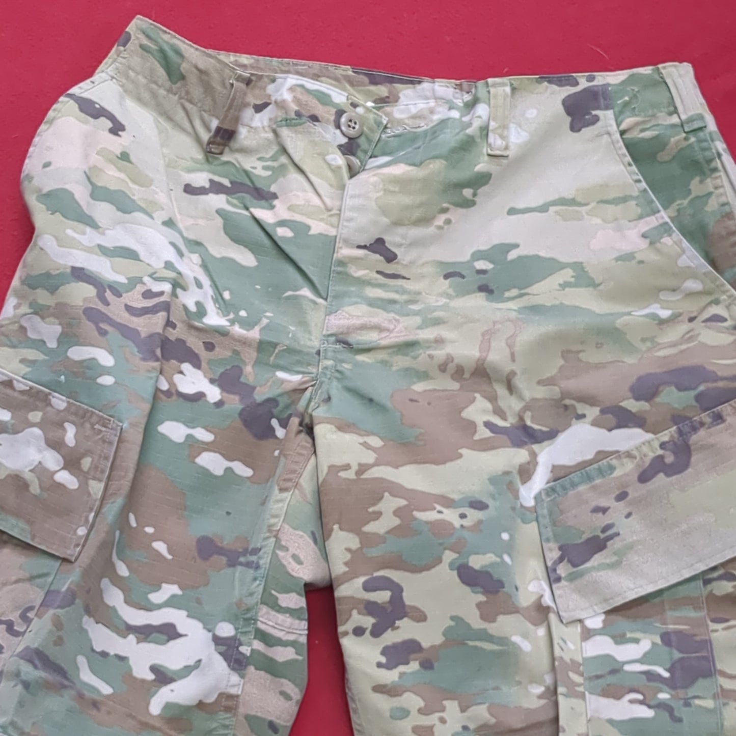 SET of US Army Medium Regular (MR)Top/Pants (MS) Traditional OCP Uniform Top Pants Air Force Used (fc07-MH667)