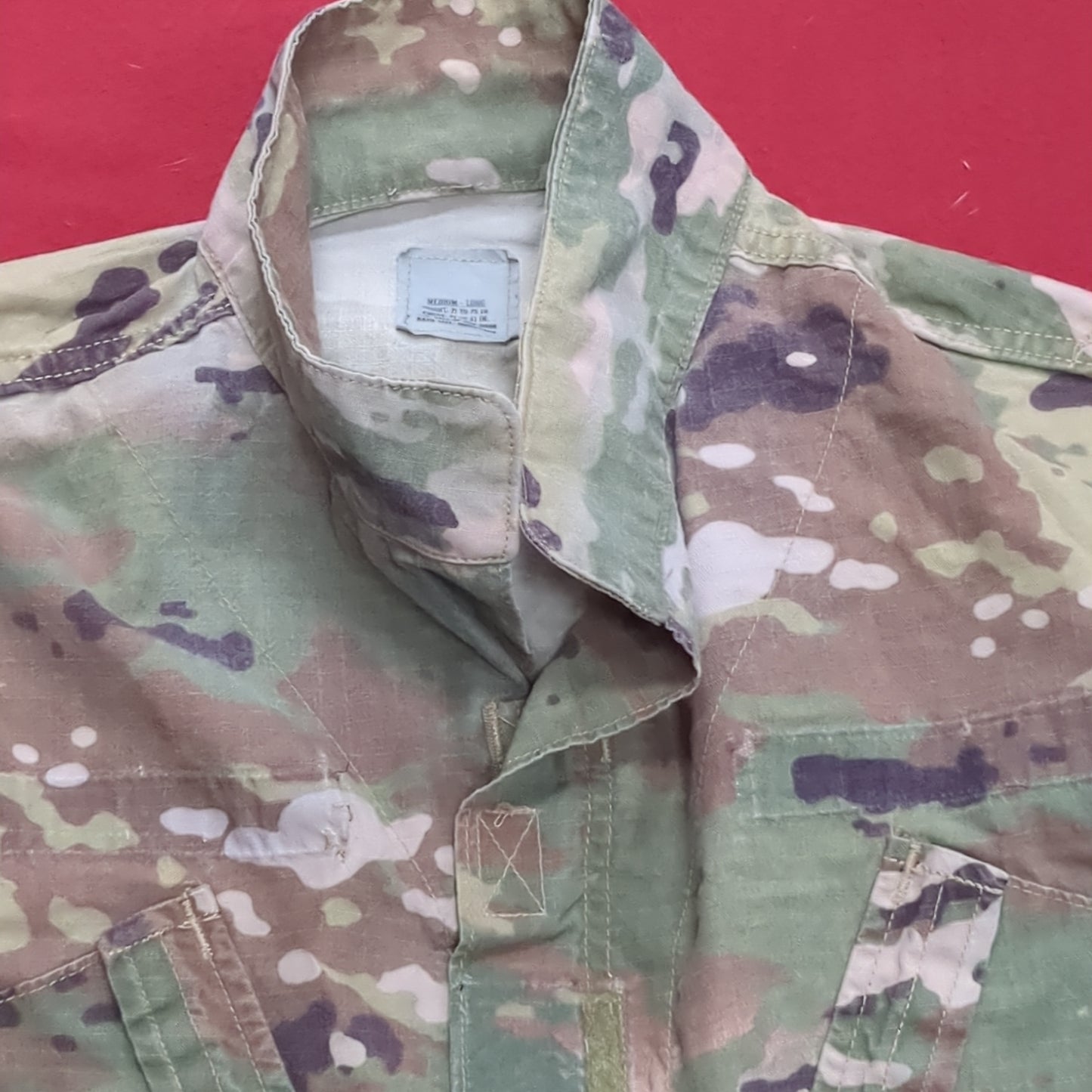 US Army Medium Long Multicam Flame Resistant Frac Uniform Top Shirt Used (fc07-MH674)