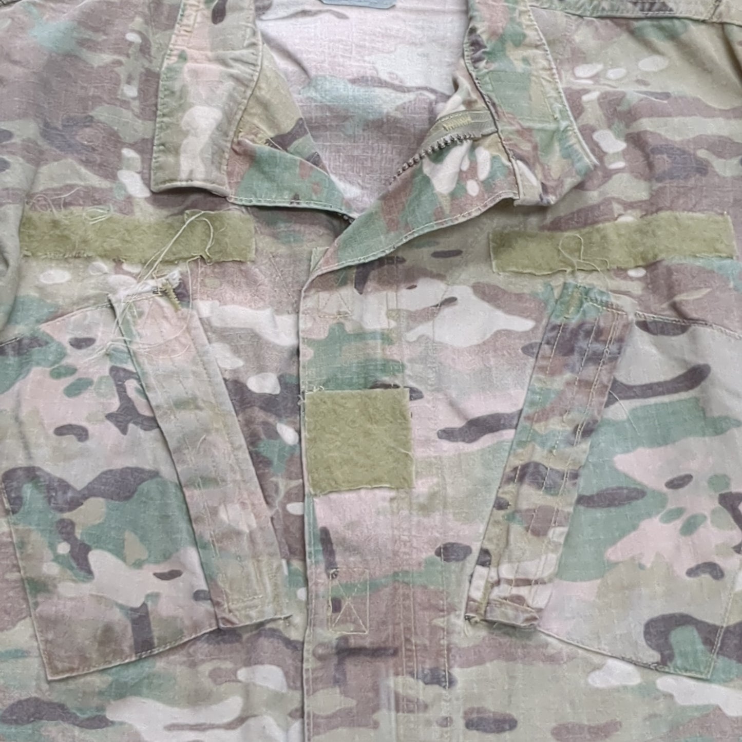 US Army Small Long Multicam Flame Resistant Frac Uniform Top Shirt Used (fc07-MH677)