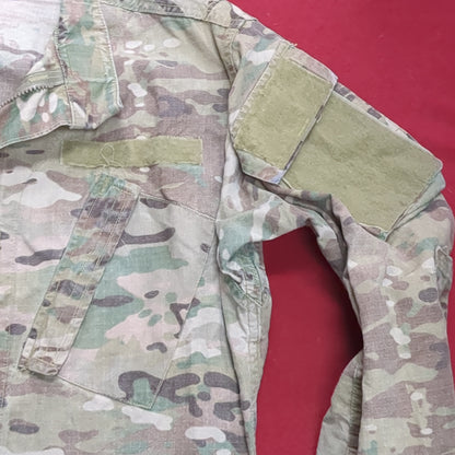 US Army Small Long Multicam Flame Resistant Frac Uniform Top Shirt Used (fc07-MH677)