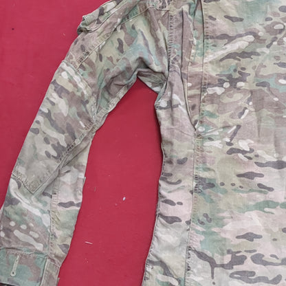 US Army Small Long Multicam Flame Resistant Frac Uniform Top Shirt Used (fc07-MH677)