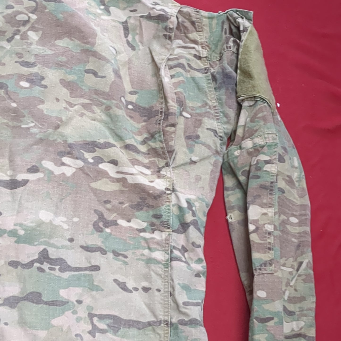 US Army Small Long Multicam Flame Resistant Frac Uniform Top Shirt Used (fc07-MH677)