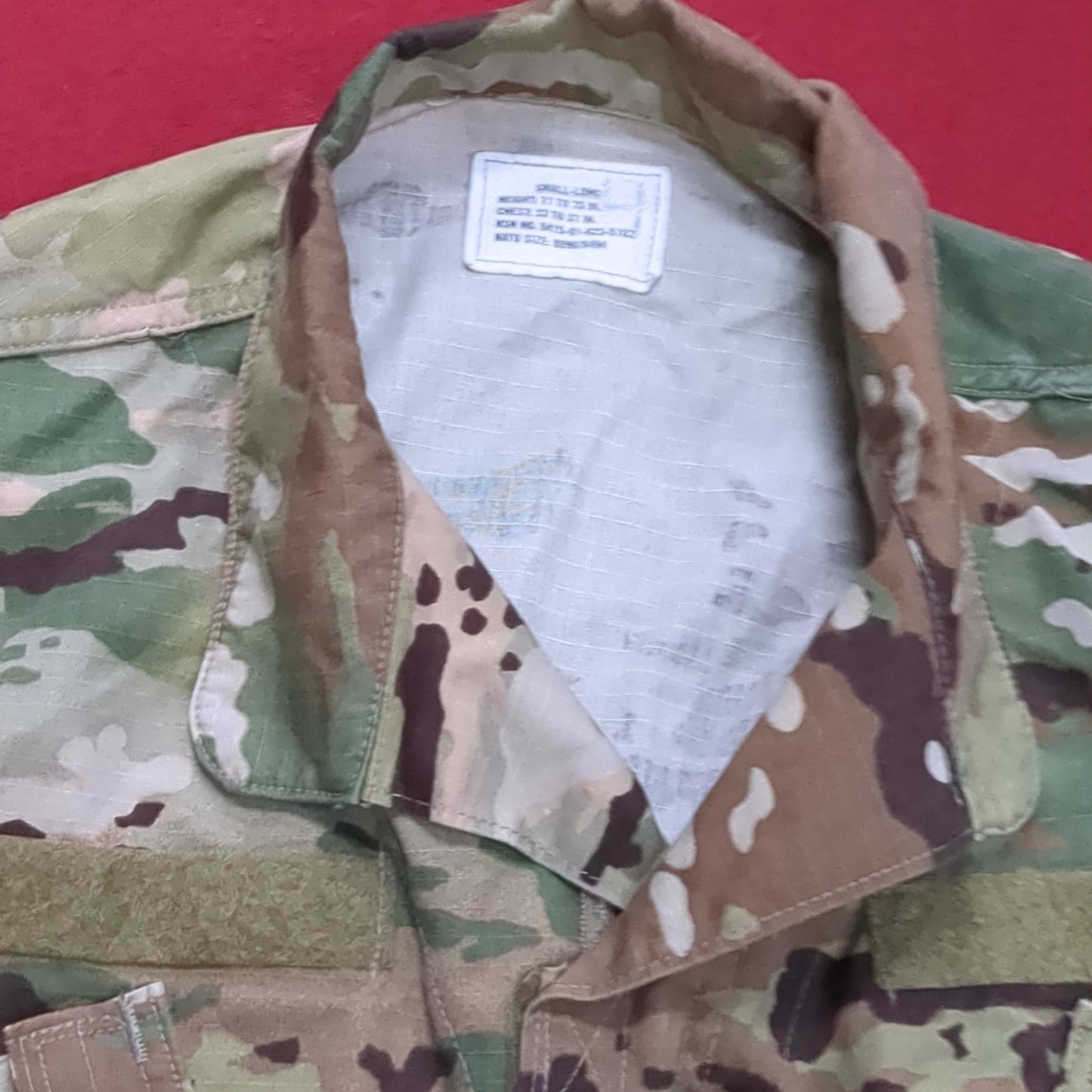 US Army Small LongTraditional OCP Uniform Top Air Force Excellent Condition (fc07-MH679)