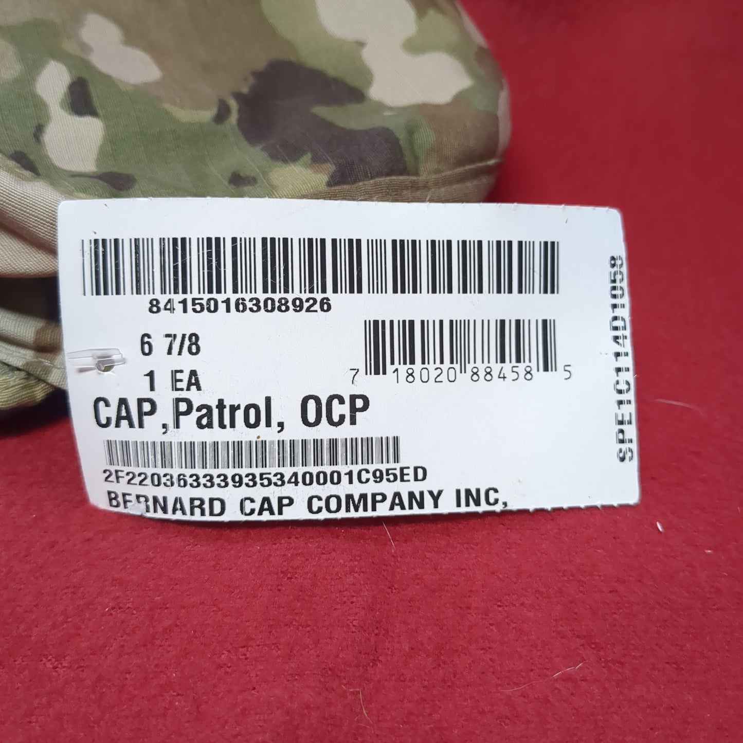 NOS US Army 6 7/8 Patrol Cap OCP Scorpion Air Force (aa08-MH693)