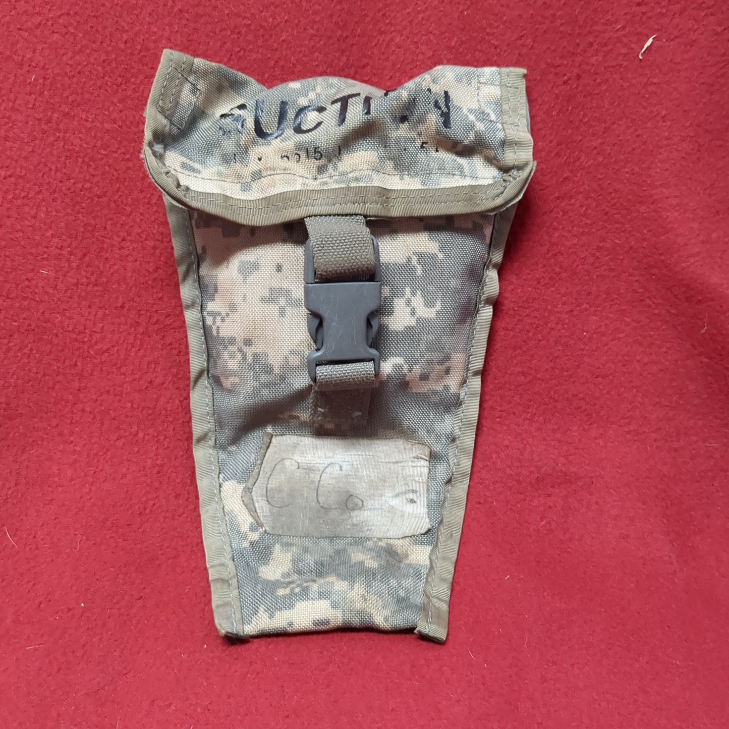 US Army Suction Catheter Pouch UCP ACU Molle II Good Condition (acu-MH697)