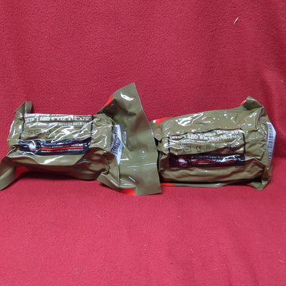 2 PACK - NAR Emergency Trauma Dressing Abdomimal 6"x12"x12"x70" Exp June-2023 (ETD-MH701)