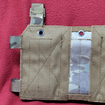 NOS HRT Triple Mag w Internal Retention Stiffener Dangler Pouch Placard Multicam OCP (28o-APR8)