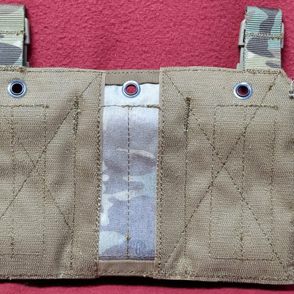 NOS HRT Triple Mag w Internal Retention Stiffener Dangler Pouch Placard Multicam OCP (28o-APR8)