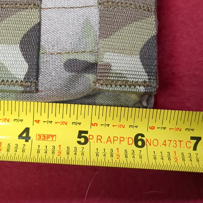 NOS HRT Triple Mag w Internal Retention Stiffener Dangler Pouch Placard Multicam OCP (28o-APR8)