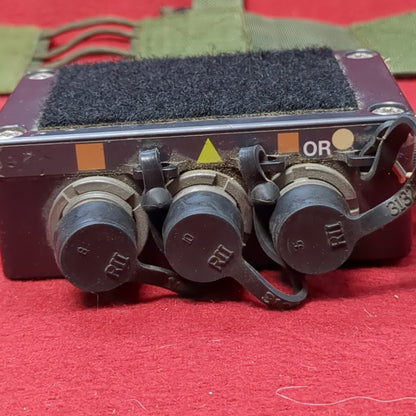 MSA Gallet Matching Box Aviation Radio Communications 590028A (com1-APR15)