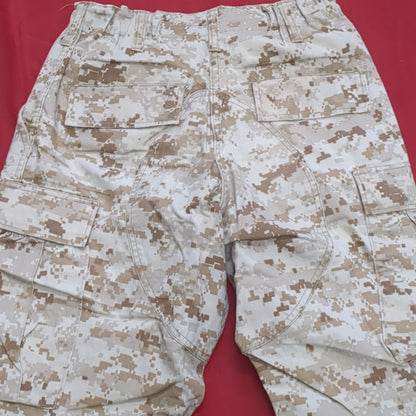 USMC Marine Corps Small Regular COMBAT SHIRT & PANTS Desert Marpat Camo (15s- (ab06-APR45)